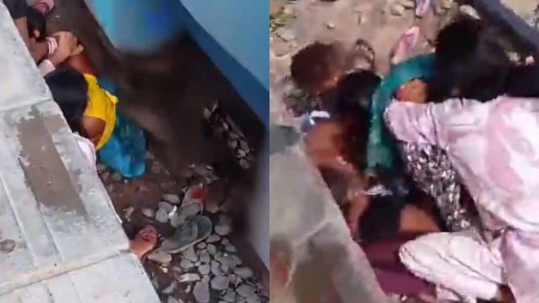 Viral Video : మృత్యువు ఒడిలో మాతృత్వం.. పిల్లల కోసం రైలు కింద దూరిన తల్లి.! కళ్లు చెదిరే సాహసం.!