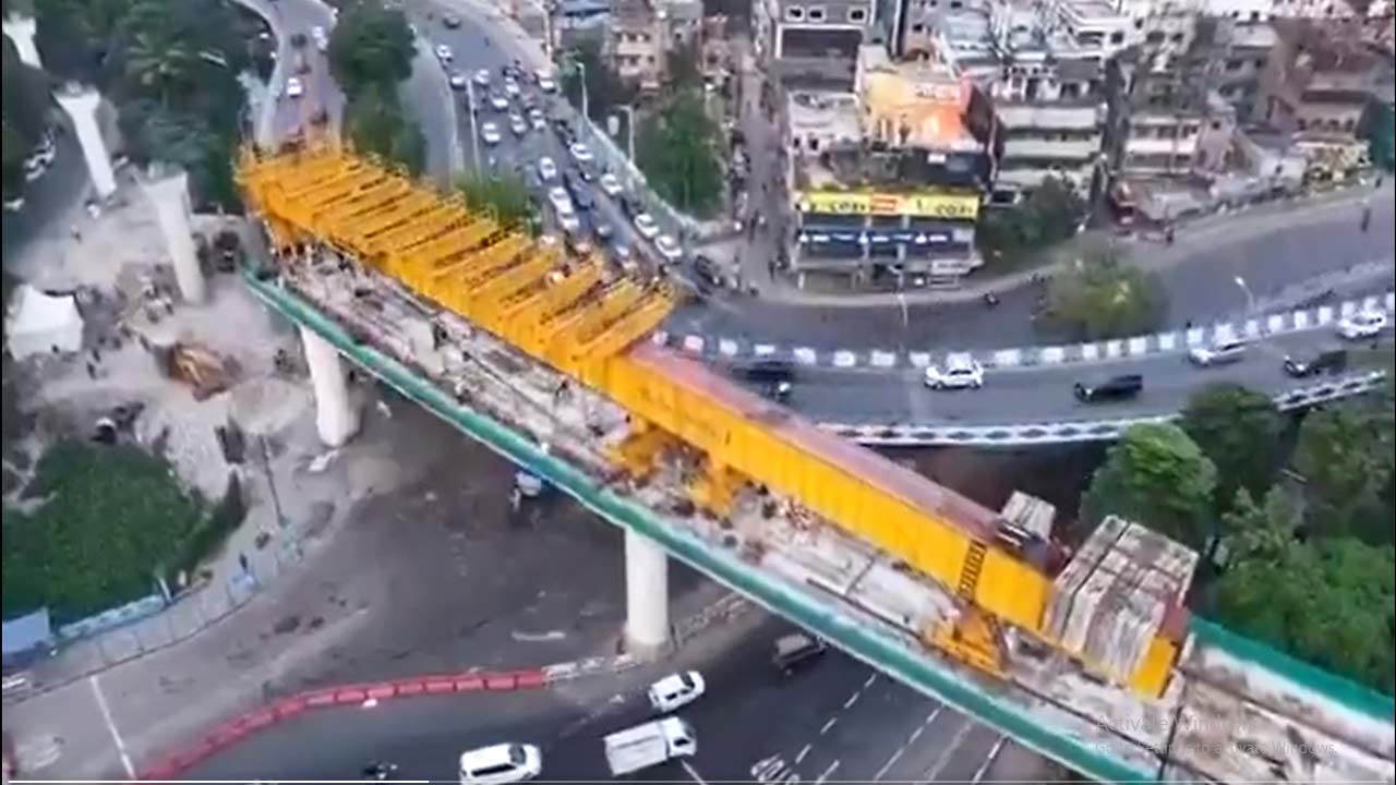 bengal bjp government completes kolkata metro orange line project in 15 days