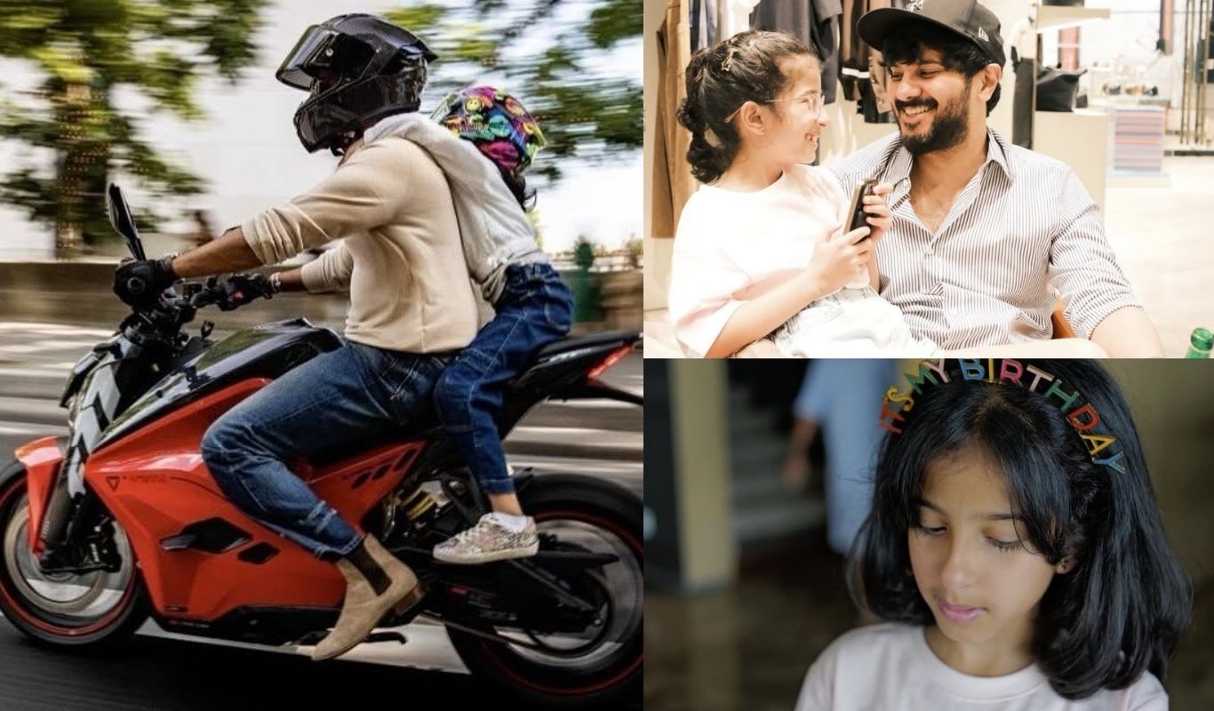 Dulquer Salman : కూతురికి దుల్కర్ సల్మాన్ బర్త్ డే గిఫ్ట్.. ఐదు లక్షల బైక్ పై పారిస్ రైడ్