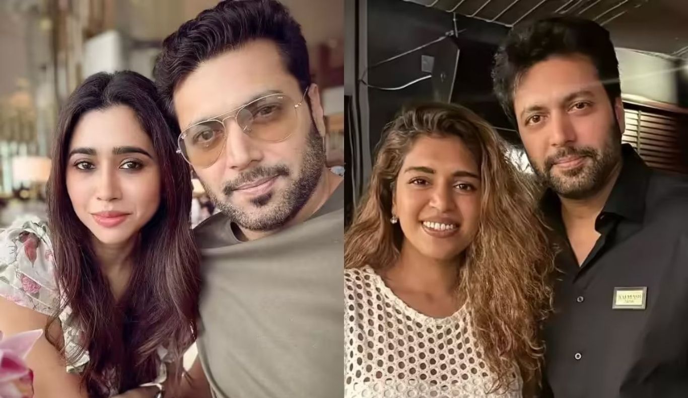jayam ravi emotional over divorce blames three letter idli actress