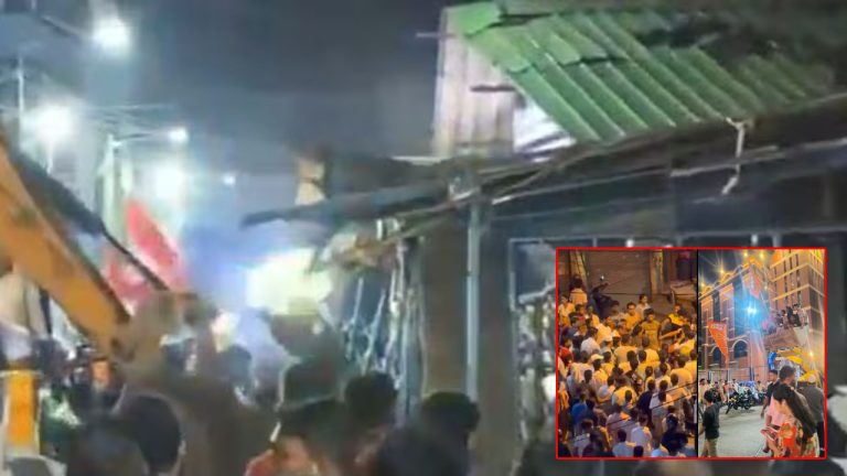 Kolkata: కోల్‌కతాలో బుల్డోజర్ల గర్జన.. అర్ధరాత్రి టీఎంసీ ఆఫీసు నేలమట్టం!