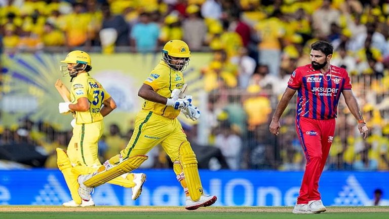 CSK Vs LSG: లక్నో గ్రౌండ్‌లో కార్తీక్ శర్మ వీరవిహారం.. నిర్ణీత 20 ఓవర్లలో చెన్నై భారీ స్కోరు..