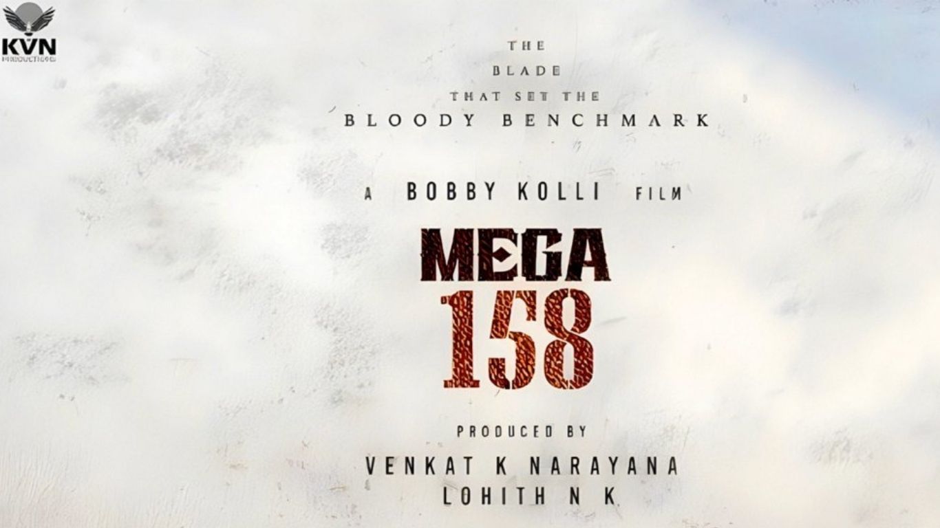mega 158 nara rohit locked for a key role in chiranjeevi bobby film