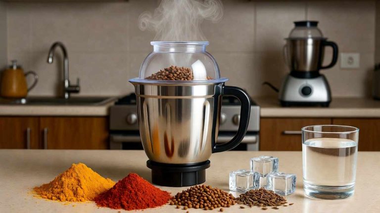 Kitchen Hacks : మిక్సీ జార్ వేడెక్కుతుందా..? ఈ చిన్న తప్పే మసాలా రుచి పాడుచేస్తోంది.!
