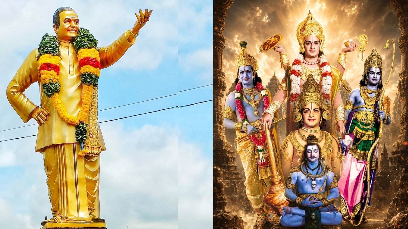 NTR : తెలుగువారి ఆత్మగౌరవం.. అఖండ తెలుగు జాతి కీర్తి పతాకం.. ‘ఎన్టీఆర్’ 103వ జయంతి సందర్భంగా ఘన నివాళి!