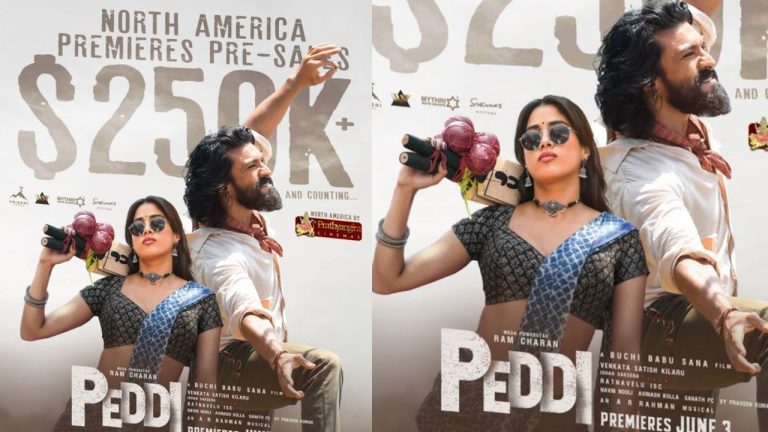 Peddi: సాలిడ్ మార్క్ క్రాస్ చేసి.. US మార్కెట్‌లో దుమ్మురేపుతున్న ‘పెద్ది’ .. !