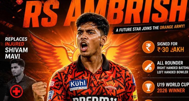 SRH: సన్‌రైజర్స్‌ హైదరాబాద్ ఫ్యాన్స్‌కు శుభవార్త.. జట్టులోకి మరో కాటేరమ్మ కొడుకు..
