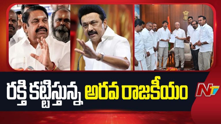 DMK vs AIADMK: డీఎంకె-ఏఐఏడీఎంకే ప్రభుత్వాన్ని ఏర్పాటు చేస్తే.. మూకుమ్మడిగా రాజీనామా చేస్తాం.. విజయ్ ఎమ్మెల్యేల హెచ్చరిక