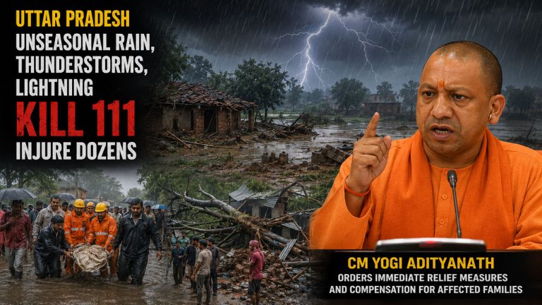 Uttar Pradesh: యూపీలో ప్రకృతి ప్రకోపం.. పిడుగులు, వానాకాలం బీభత్సానికి 111 మంది బలి