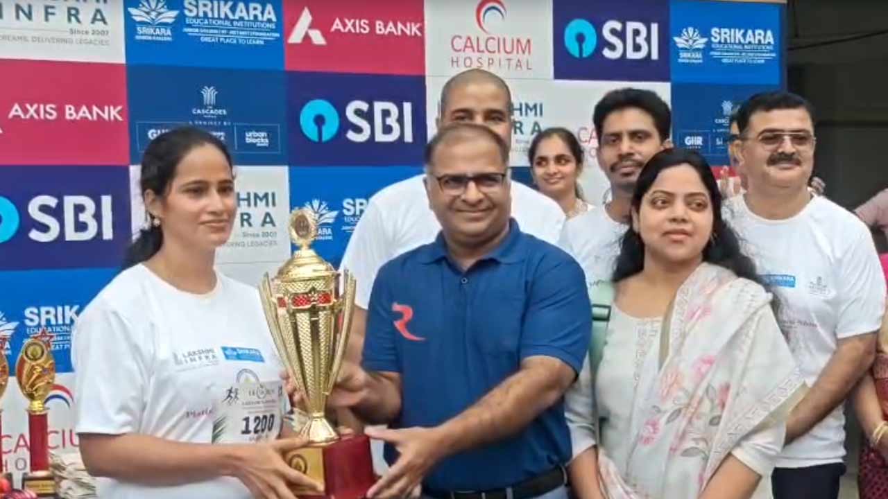 lakshmis emperia 5k run miyapur