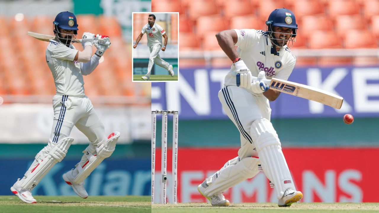 afg vs ind 2025 india reach 96 1 at lunch kl rahul and sai sudharsan steady innings