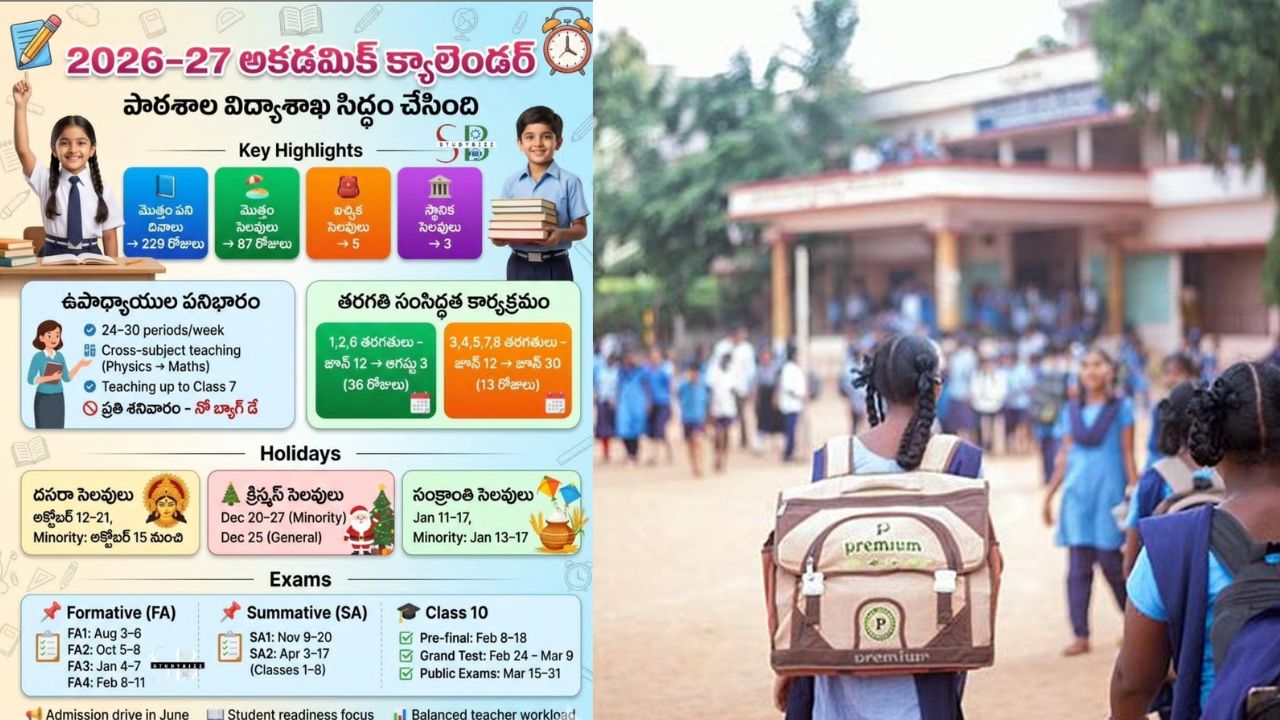 ap schools reopen andhra pradesh releases 2026 27 academic calendar holiday and exam schedule