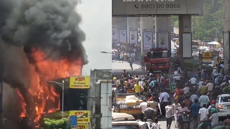 Ameerpet Fire Accident : మెట్రో పిల్లర్‌కు క్రాక్.. క్లారిటీ ఇచ్చిన మెట్రో అధికారులు