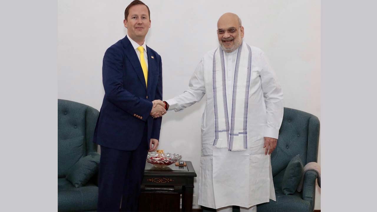 Amit Shah-Sergio Gor: అమిత్ షాతో సెర్గియా గోర్ భేటీ.. ఉగ్రవాదంపై సహా కీలక అంశాలపై చర్చ