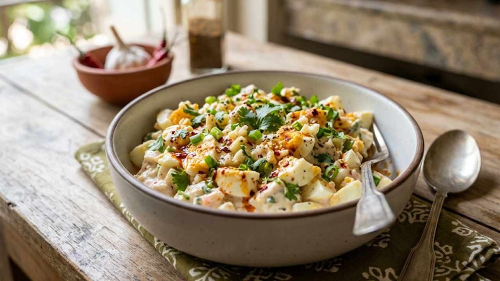 Chilli Garlic Egg Salad Rec
