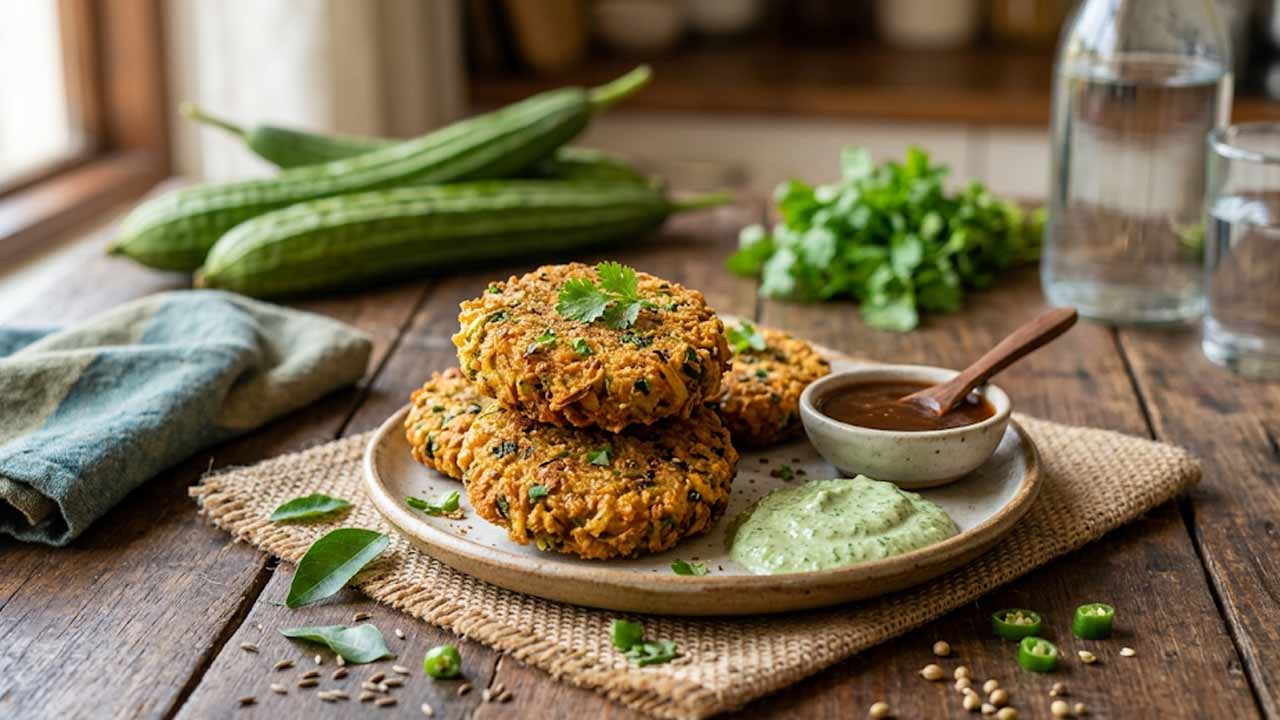 Crispy Ridge Gourd Tikki Recipe: బీరకాయతో సూపర్ స్నాక్.. కరకరలాడే టిక్కీలు ఇలా తయారు చేయండి