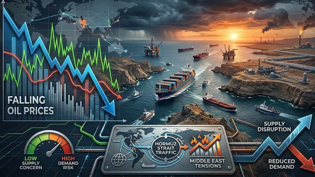 Crude Oil Prices Fall