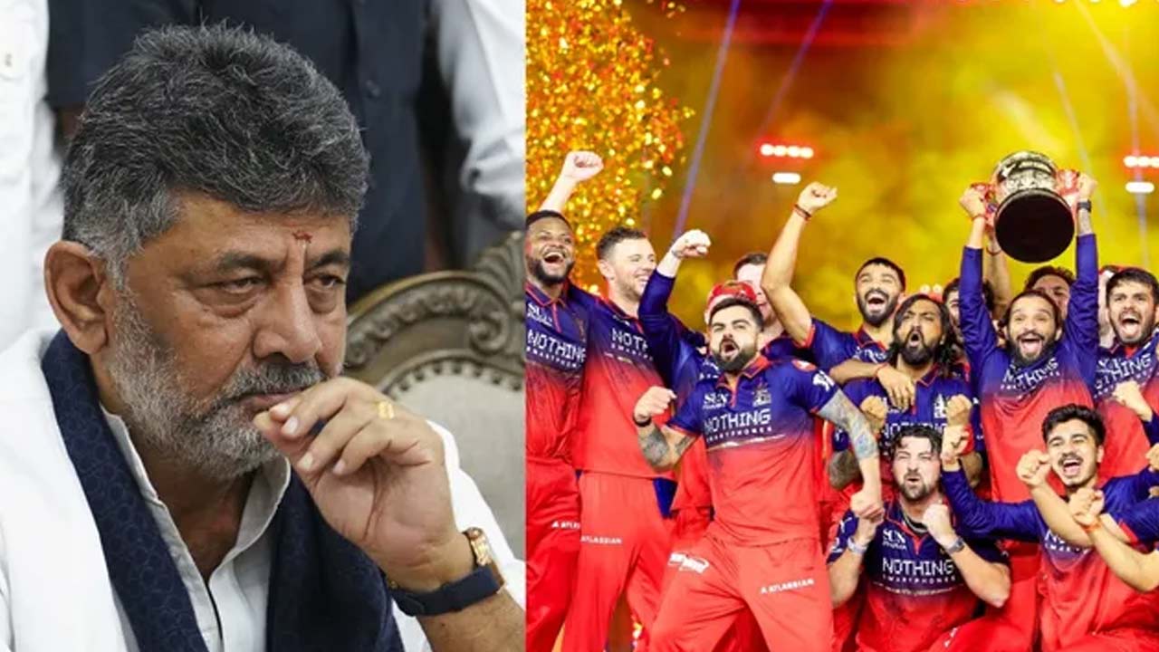 dk shivakumar alleges bias against rcb fans over ipl 2026 final venue