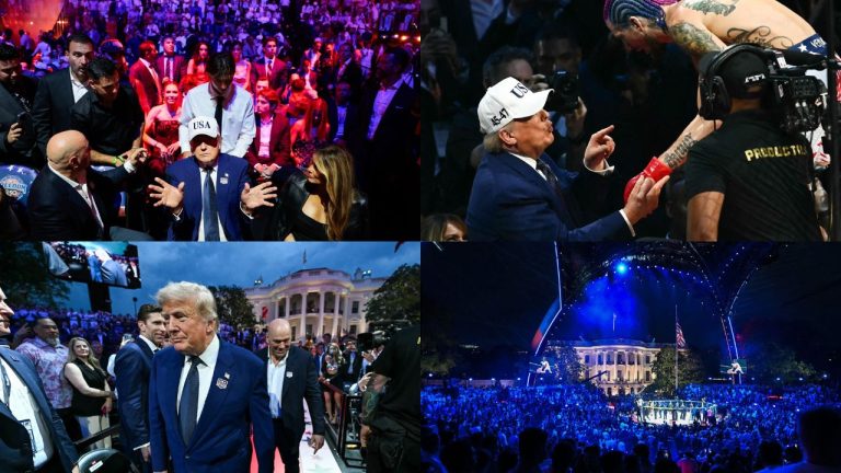 Donald Trump: అమెరికా 250వ వార్షికోత్సవం.. వైట్ హౌస్‌లో యూఎఫ్‌సీ ఫైట్ నైట్ నిర్వహించిన ట్రంప్!