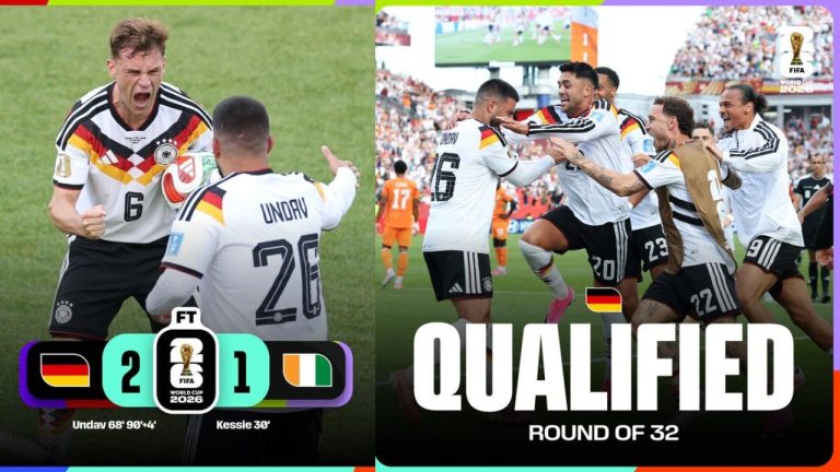 FIFA World Cup 2026: ‘ఉండావ్’ డబుల్ ధమాకా.. ఐవరీ కోస్ట్‌పై జర్మనీ అద్భుత విజయం.. ప్రీక్వార్టర్స్‌లోకి అడుగు.!