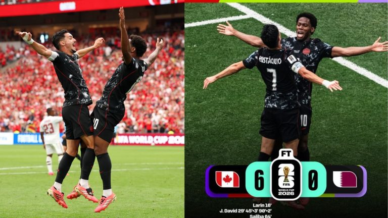FIFA World Cup 2026: చరిత్ర సృష్టించిన కెనడా.. ‘జొనాథన్ డేవిడ్’ హ్యాట్రిక్ గోల్స్.! ఖతార్‌పై 6-0 భారీ విజయం.!