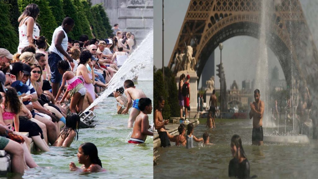 France Heatwave