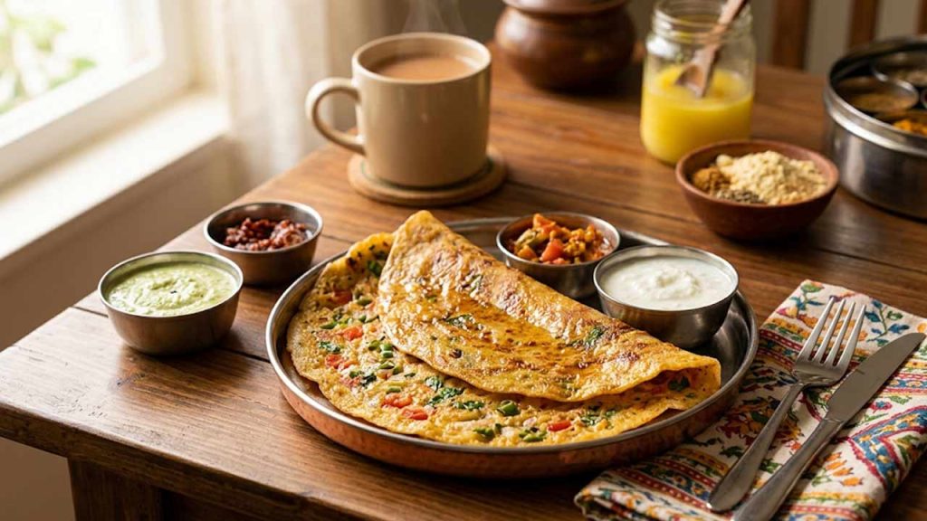 Ghee Roast Crispy Chilla Re