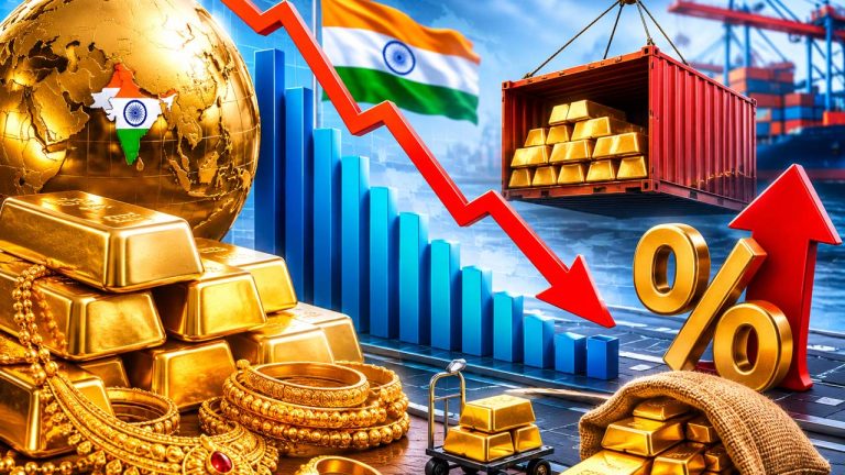 Gold Imports: బంగారంపై 15% దిగుమతి సుంకం ప్రభావం.. 70% తగ్గిన దిగుమతులు
