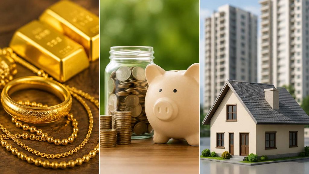 Gold, Fds Or Real Estate