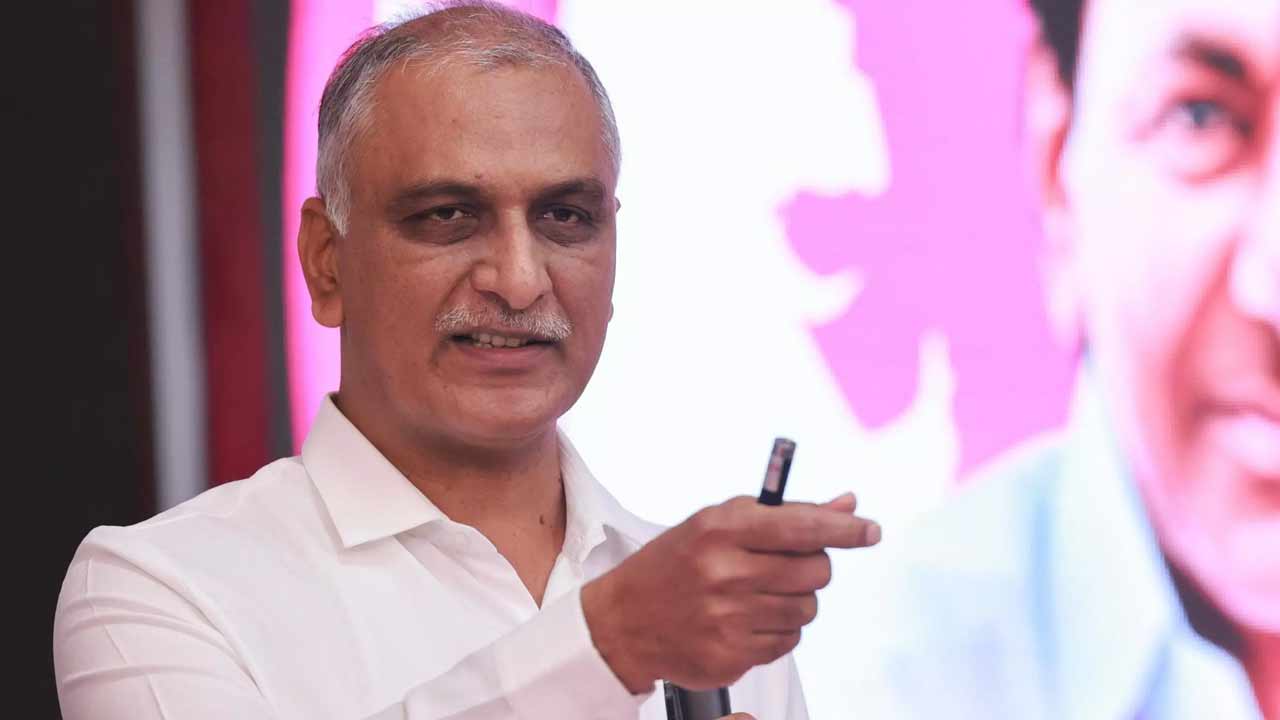 harish rao slams revanth reddy farmers meeting