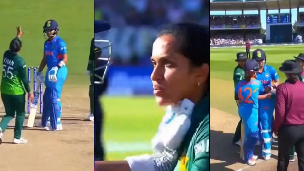 IND vs PAK: భారత్-పాక్ మ్యాచ్‌లో ఆటగాళ్ల మధ్య గొడవ.. వీడియో వైరల్.. ఇంతకీ ఏం జరిగిందంటే?