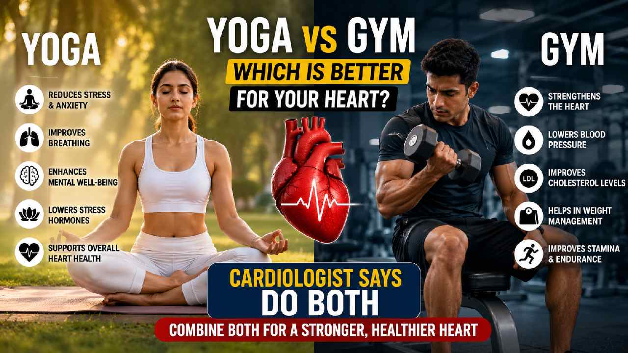yoga vs gym which is better for heart health cardiologist explains