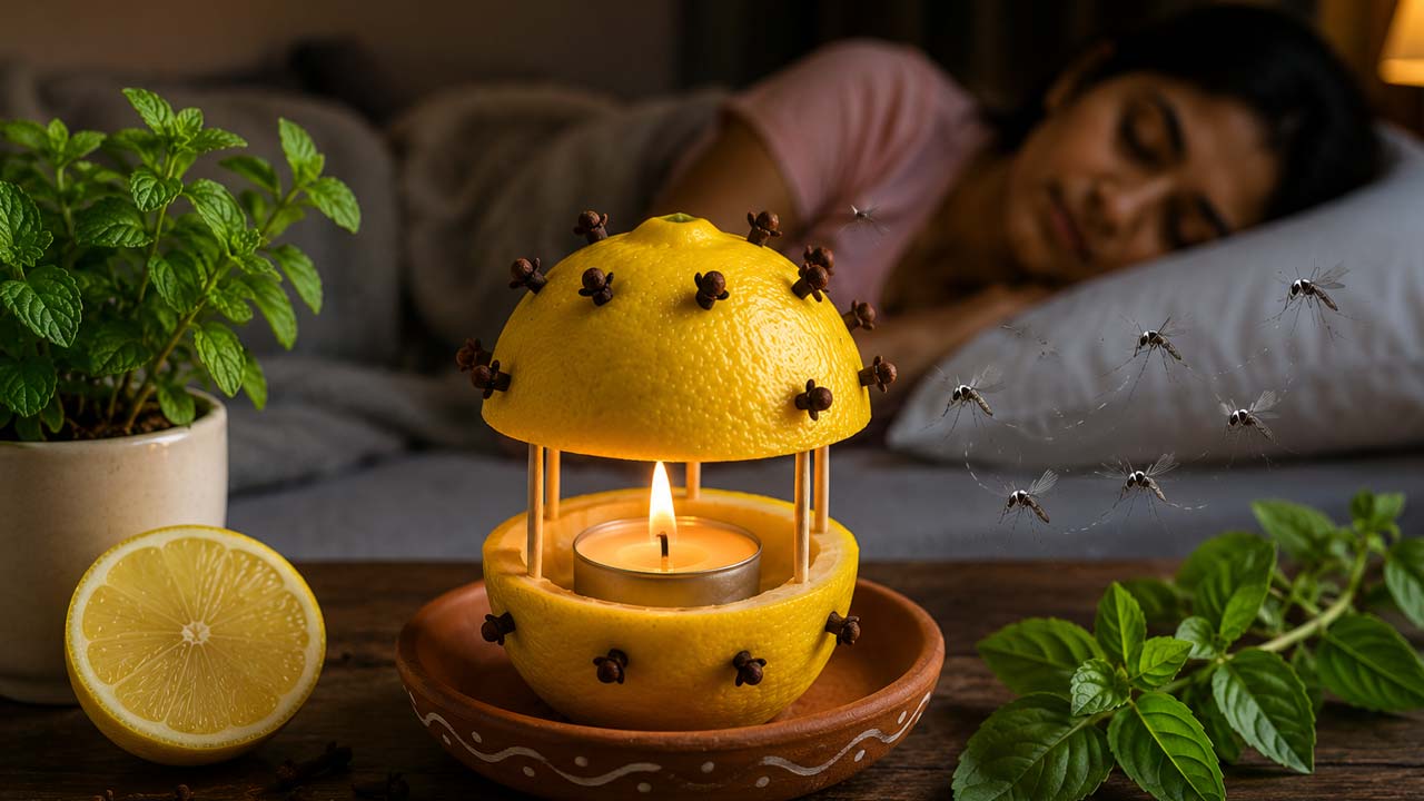 lemon clove mosquito repellent home remedy
