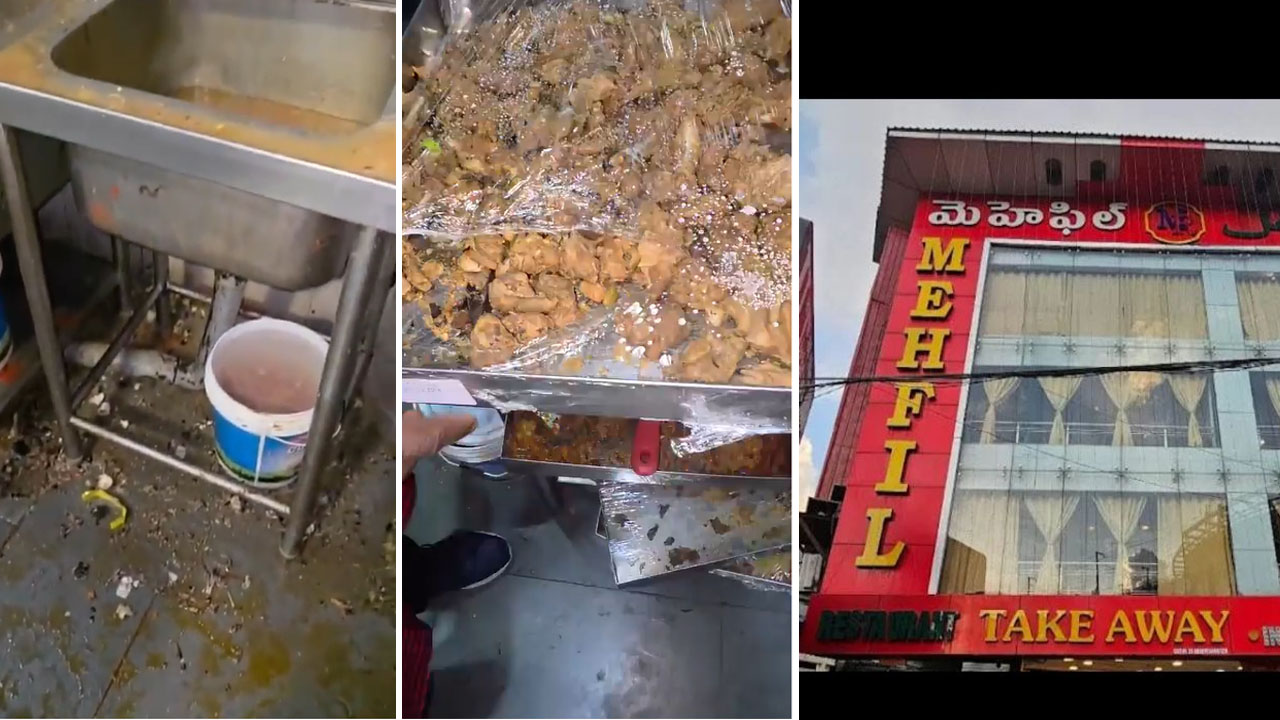 cyberabad food safety raids gachibowli hitech city restaurants hygiene violations