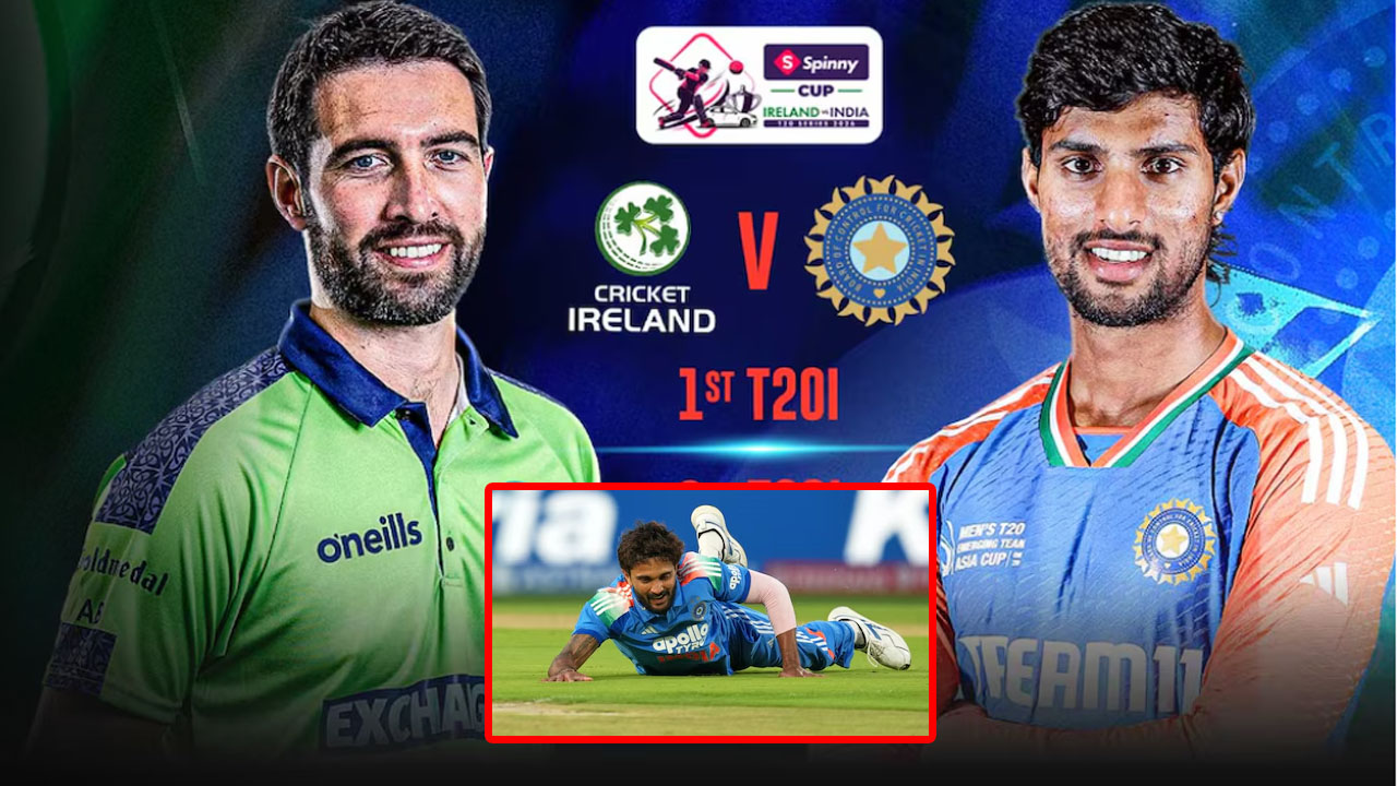 nitish kumar reddy injury india ireland t20 series england tour doubt