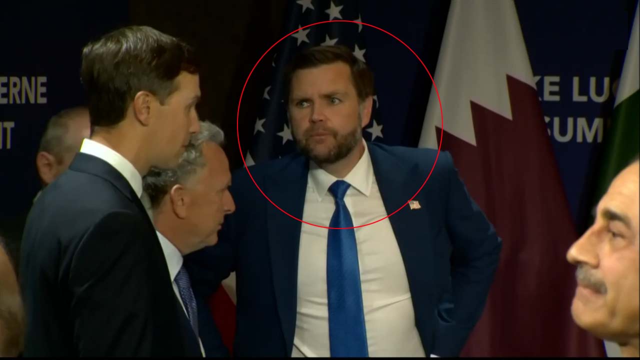 JD Vance: స్విట్జర్లాండ్‌లో జేడీ వాన్స్‌కు అవమానం.. పట్టించుకోని ఇరాన్ బృందం.. వీడియోలు వైరల్