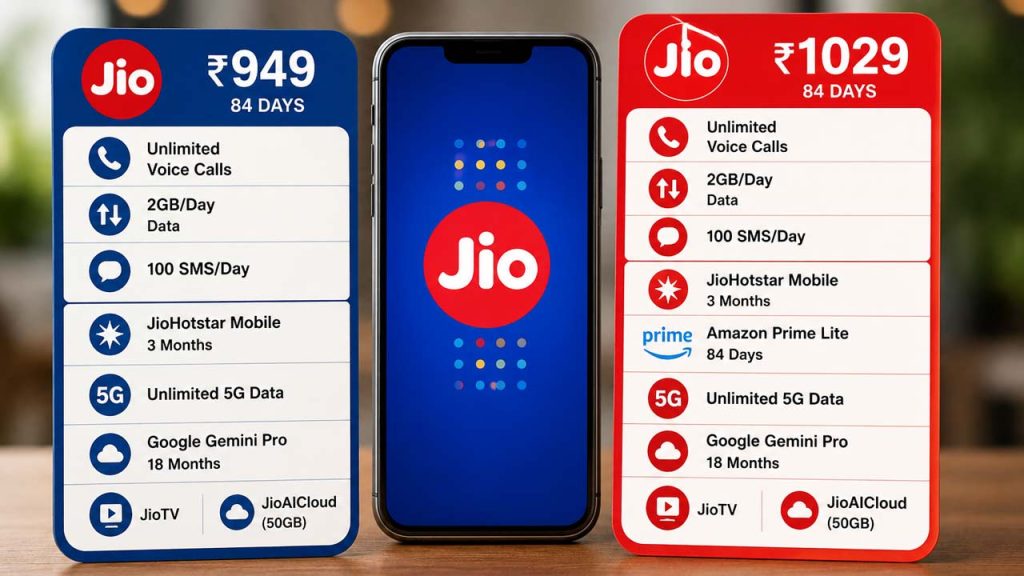 Jio Recharge Plans 2026
