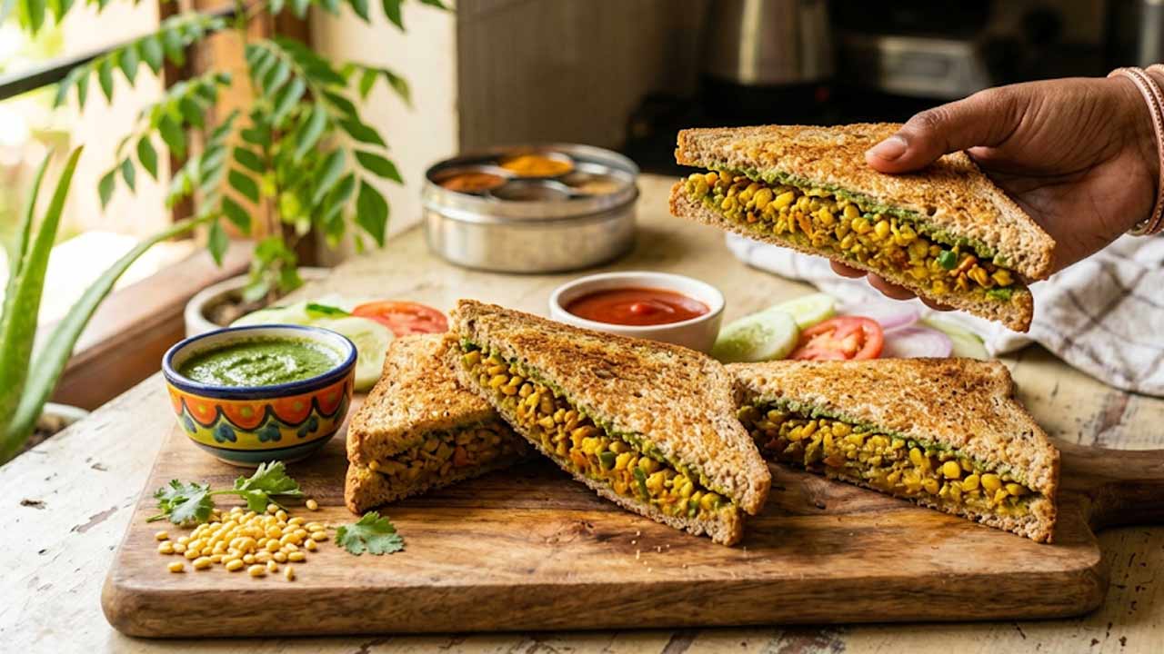 High-Protein Moong Dal Sandwich Recipe: ప్రోటీన్ పవర్‌తో పెసరపప్పు శాండ్‌విచ్.. రుచి, ఆరోగ్యం రెండూ ఒకే వంటకంలో