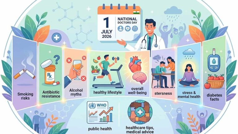 National Doctors Day 2026: మద్యం, ఒత్తిడి, మధుమేహం.. ప్రజల్లో ఉన్న అపోహలపై వైద్యుల క్లారిటీ