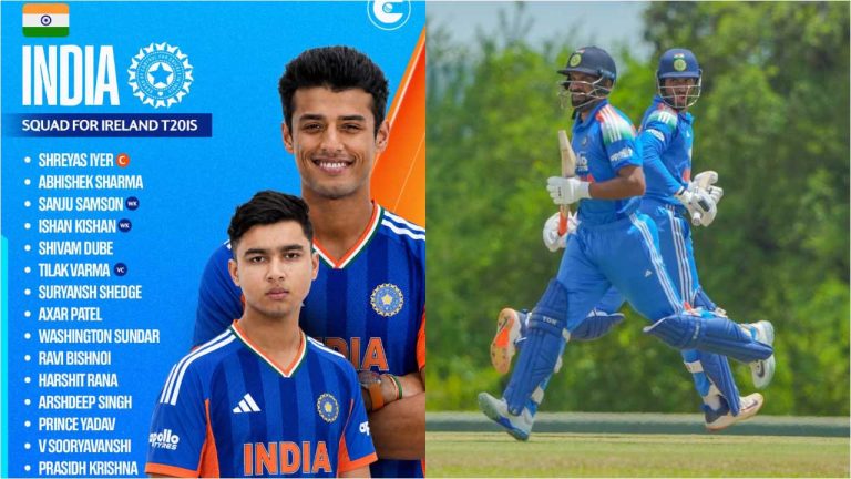 Ireland T20 Series: ఐర్లాండ్ టీ20 సిరీస్‌లో కీలక మార్పులు.. కొత్త వారికి చోటు..