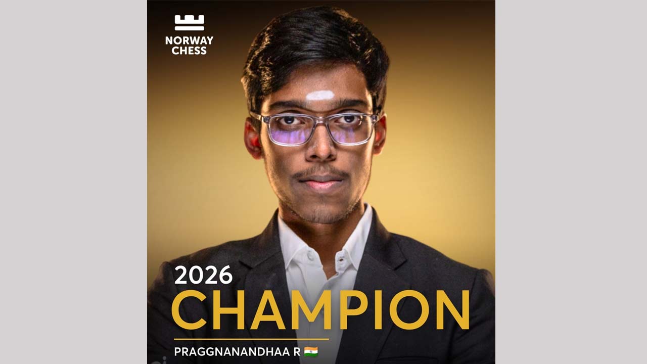 Praggnanandhaa: తొలి భారతీయుడిగా చరిత్ర సృష్టించిన ప్రజ్ఞానంద.. నార్వే చెస్ 2026 టైటిల్‌కైవసం