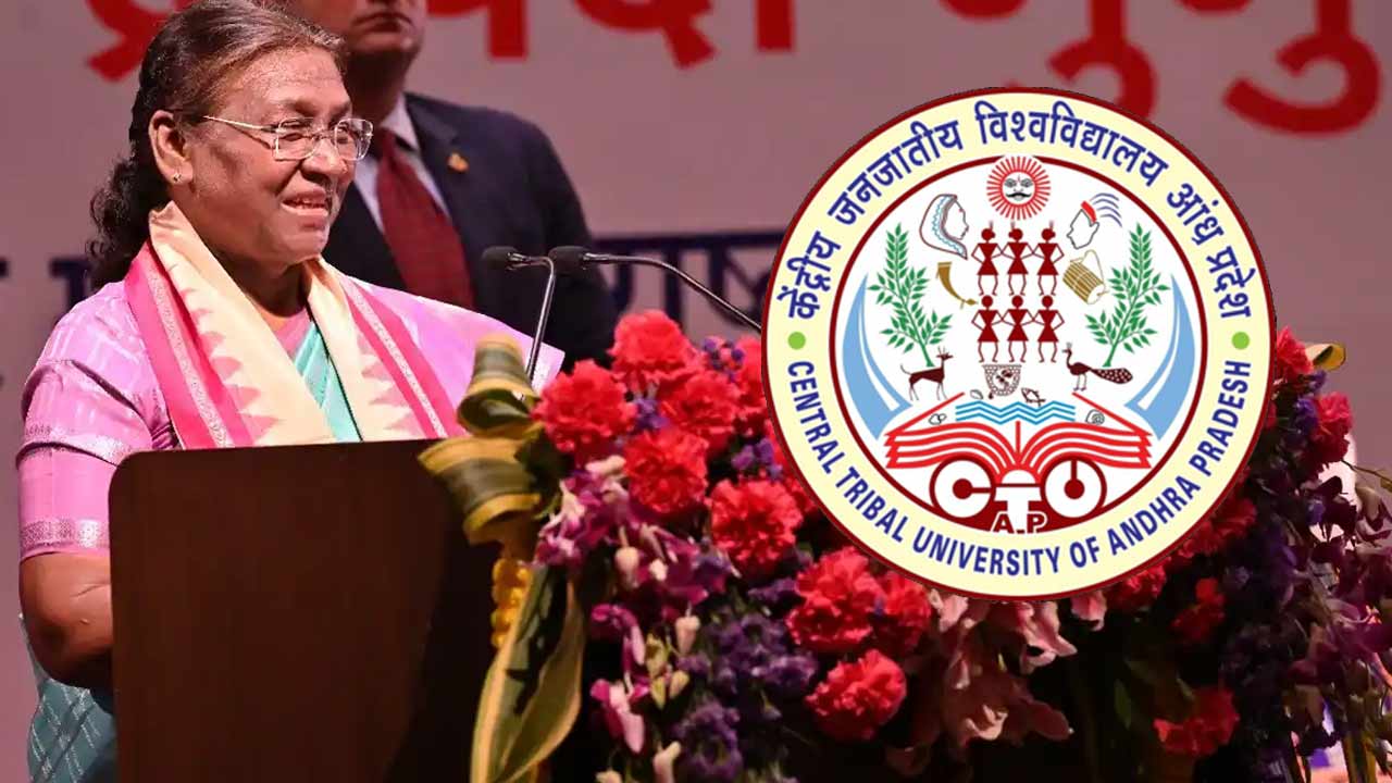 president droupadi murmu to visit visakhapatnam for central tribal university convocation
