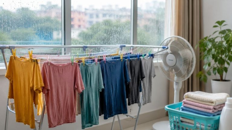 Rainy Season Tips: వర్షా కాలంలో ఉతికిన బట్టలు త్వరగా ఆరాలంటే ఇలా చేయండి.. బ్యాడ్ స్మెల్ కూడా రాదు!
