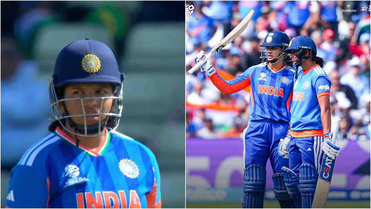 india women vs pakistan women t20 world cup 2026 innings scorecard