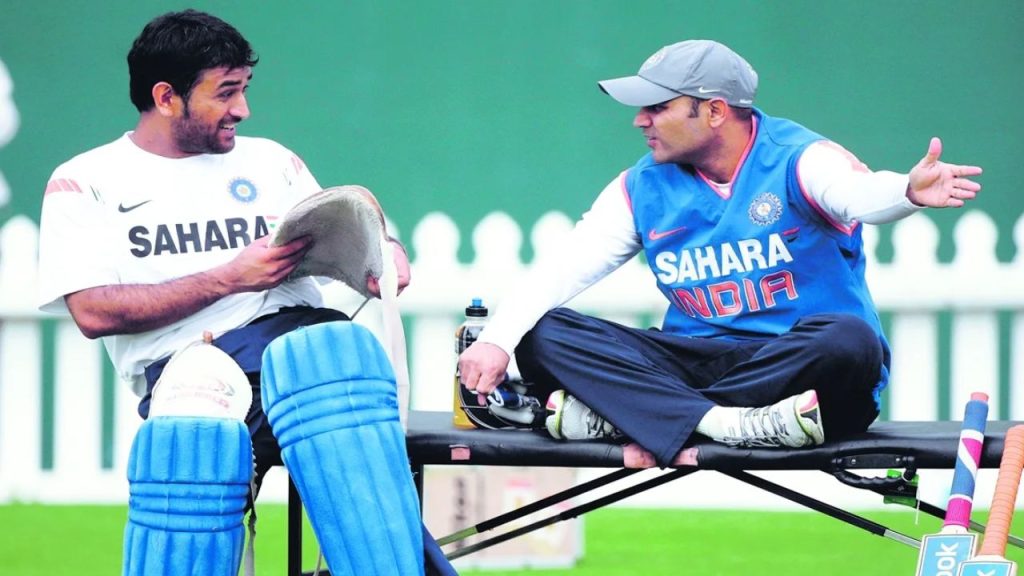 Sehwag Dhoni