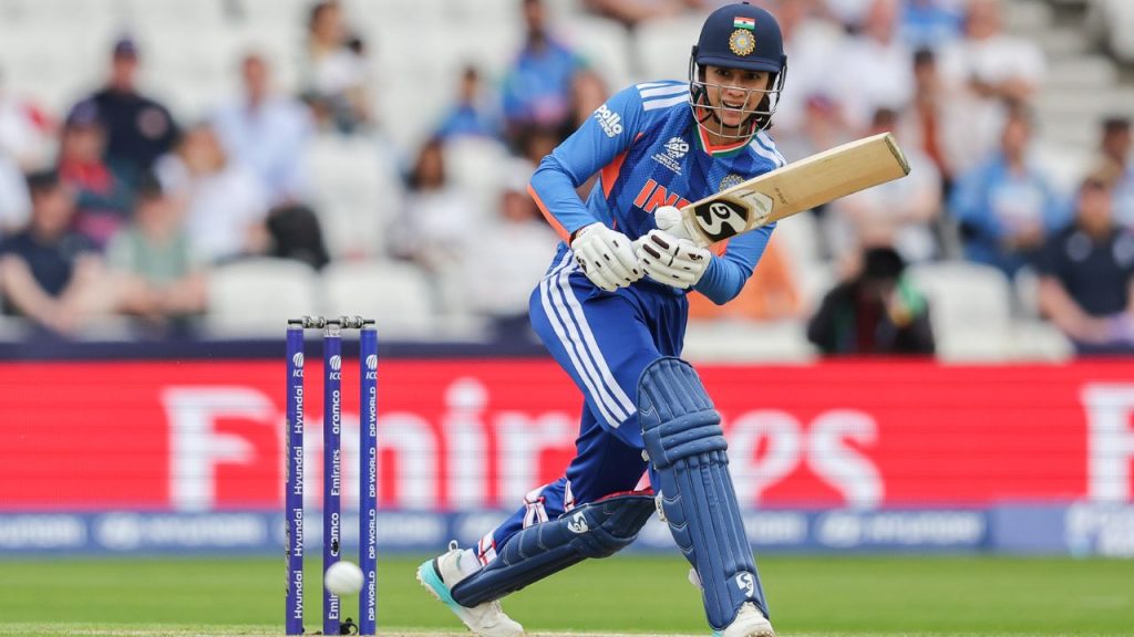 Smriti Mandhana 600 T20i Boundaries