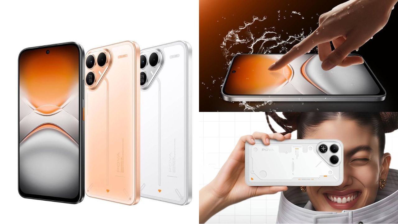 tecno pova 8 launched in india with 8000mah battery 144hz display and 50mp camera