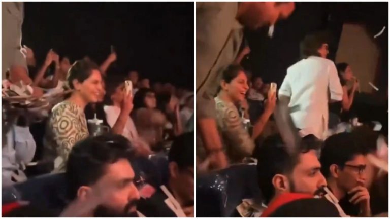 Upasana Konidela: ‘పెద్ది’ థియేటర్‌లో మెగా కోడలి ఊరమాస్ రచ్చ.. చరణ్ ఎంట్రీకి పేపర్లు ఎగరేసిన ఉపాసన!