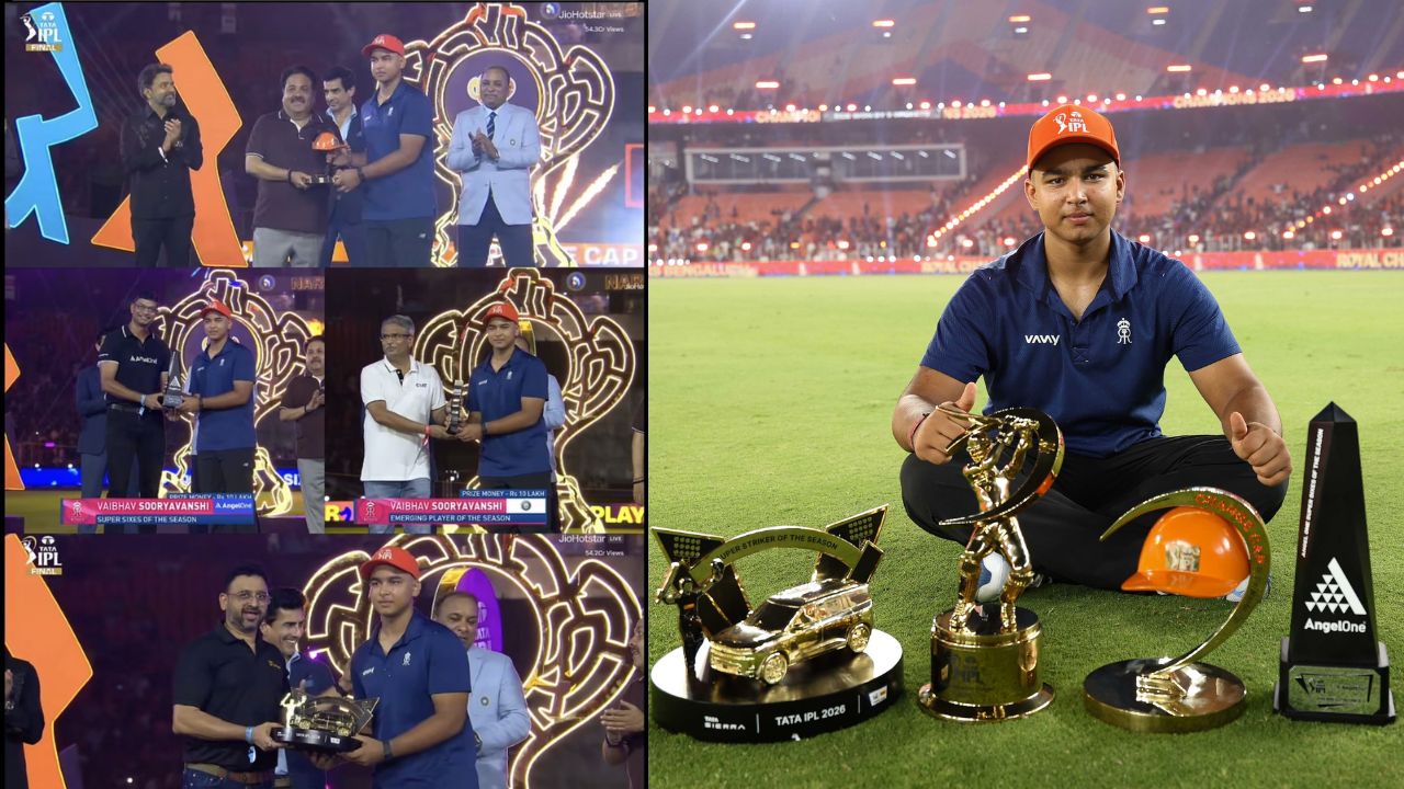 vaibhav sooryavanshi ipl 2026 awards list orange cap mvp and multiple records