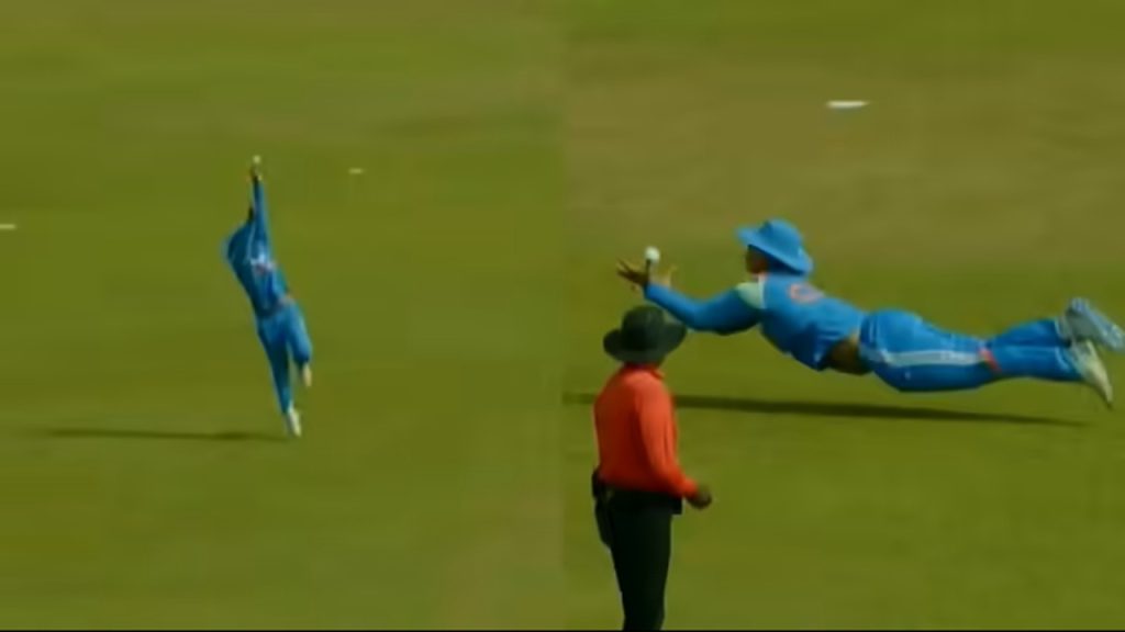 Vaibhav Stunning Catch